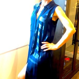 Catherine long sleeve less shirts dress